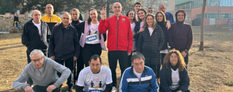 Profesionales y residentes de la Fundación Vallparadís participan en la 24ª Media Maratón de Terrassa - circuit Actívate