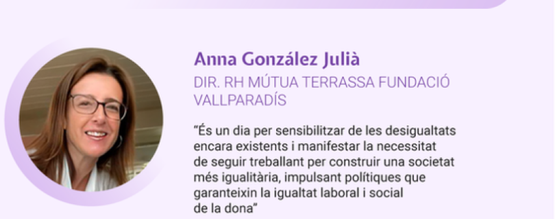 Fundació Vallparadís commemora el Dia Mundial de la Dona